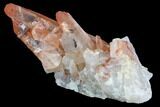 Natural, Red Quartz Crystal Cluster - Morocco #88910-1